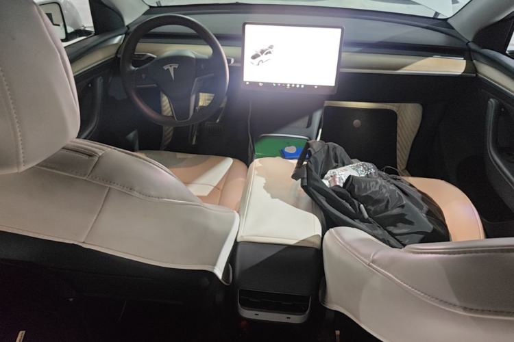 Used Tesla Model Y 2021 Standard Range Rear-Wheel Drive Version Center Console