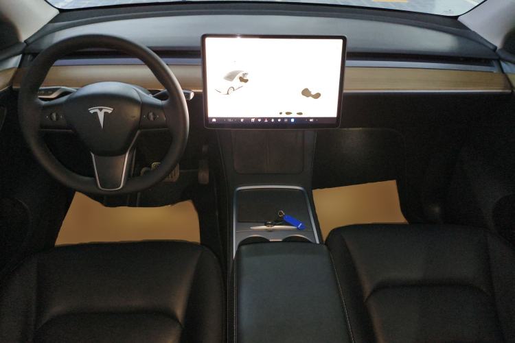 Used Tesla Model Y 2021 Standard Range Rear-Wheel Drive Version Center Console