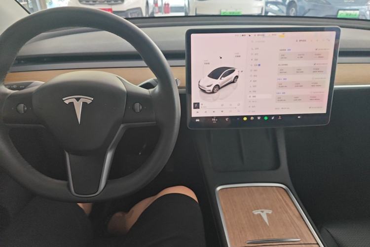 Used Tesla Model Y 2021 Revised Version 2 Long-Range All-Wheel-Drive Edition Center Console
