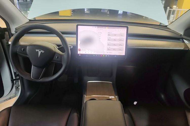 Used Tesla Model Y 2021 Long-Range All-Wheel-Drive Version Center Console
