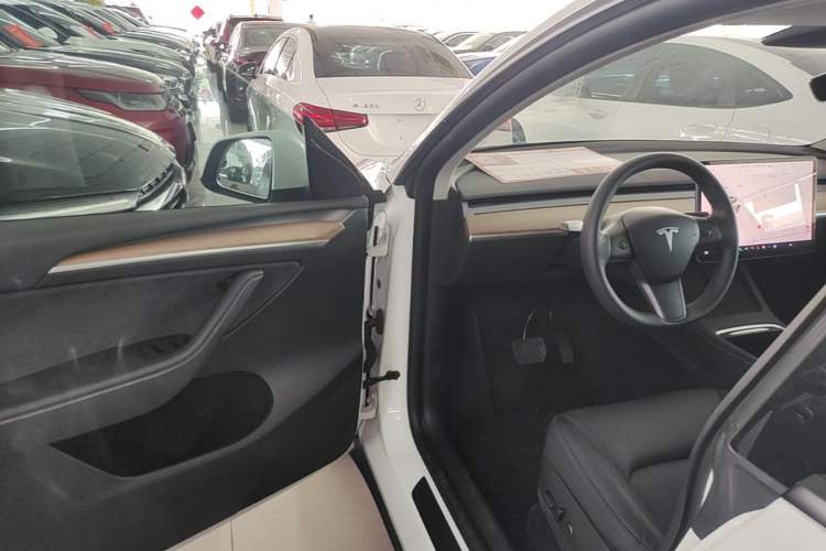 Used Tesla Model Y 2021 Standard Range Rear-Wheel Drive Version Driver Seat