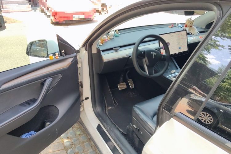 Used Tesla Model Y 2021 Standard Range Rear-Wheel Drive Version Driver Seat