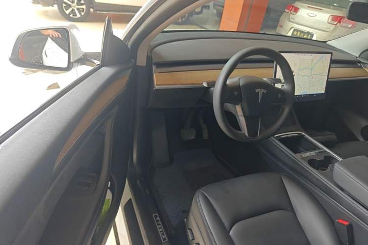 Used Tesla Model Y 2021 Long-Range All-Wheel-Drive Version Driver Seat