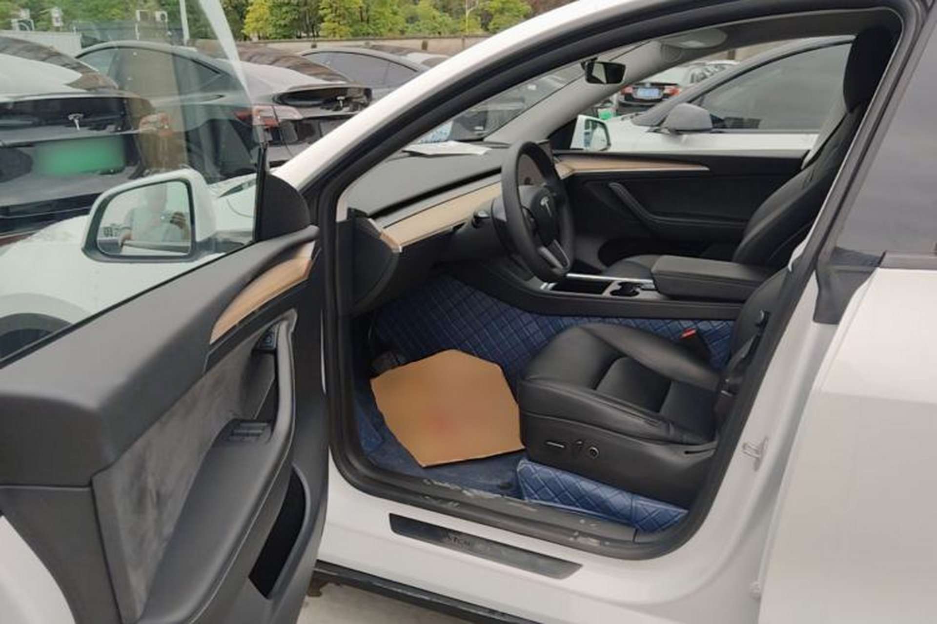 Used Tesla Model Y 2021 Standard Range Rear-Wheel Drive Version Driver Seat