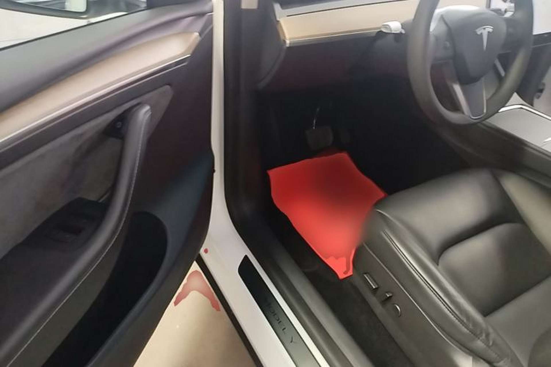 Used Tesla Model Y 2021 Long-Range All-Wheel-Drive Version 3D7 Driver Seat