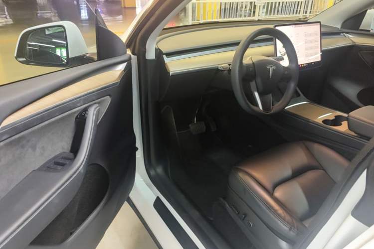 Used Tesla Model Y 2021 Long-Range All-Wheel-Drive Version Driver Seat