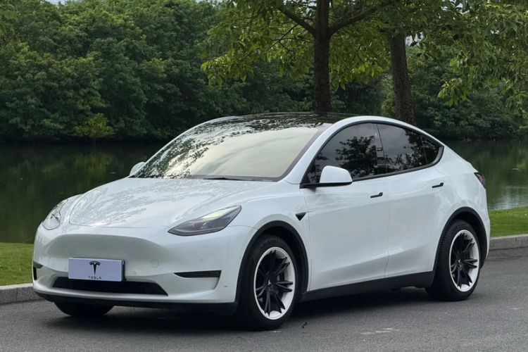 Used Tesla Model Y 2021 Standard Range Rear-Wheel Drive Version Guazi used car, China used car export, Used car for sale, Used Tesla cars, Cheapest cars for sale, Electric vehicle, New energy car