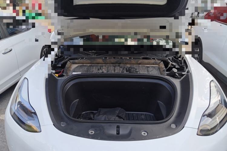 Used Tesla Model Y 2021 Standard Range Rear-Wheel Drive Version Engine Bay