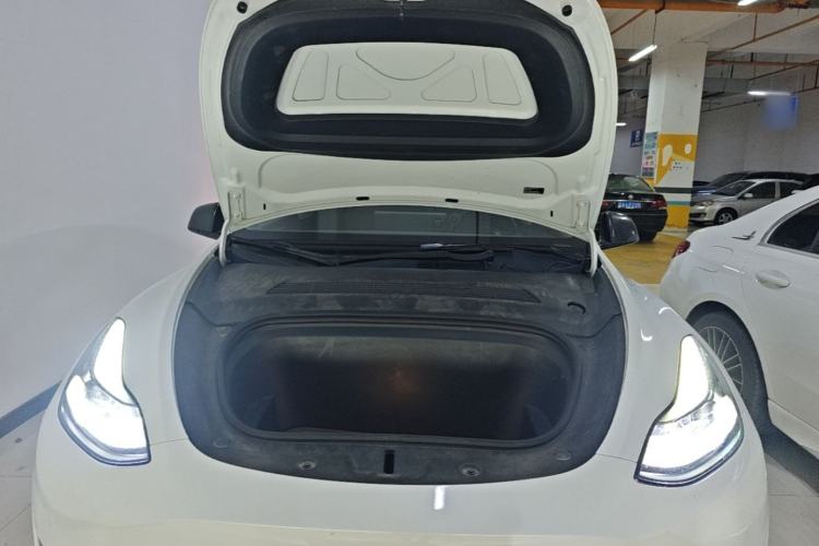 Used Tesla Model Y 2021 Long-Range All-Wheel-Drive Version Engine Bay