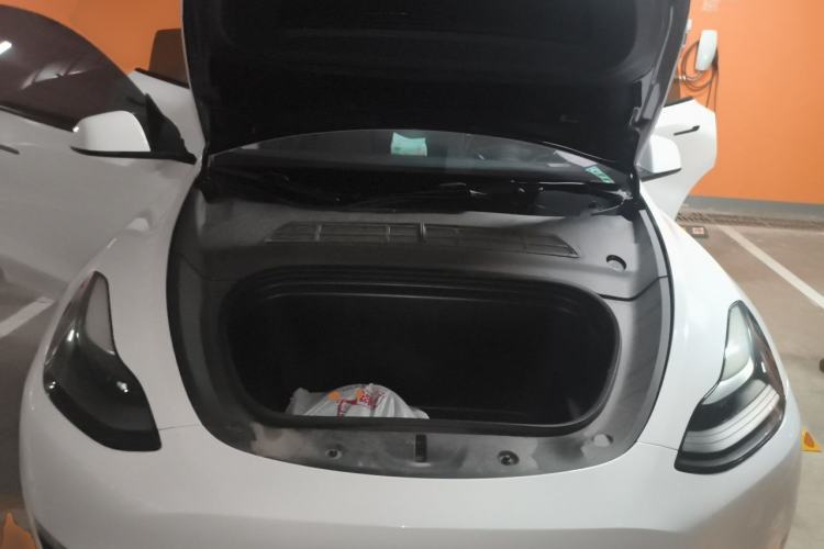 Used Tesla Model Y 2021 Standard Range Rear-Wheel Drive Version Engine Bay