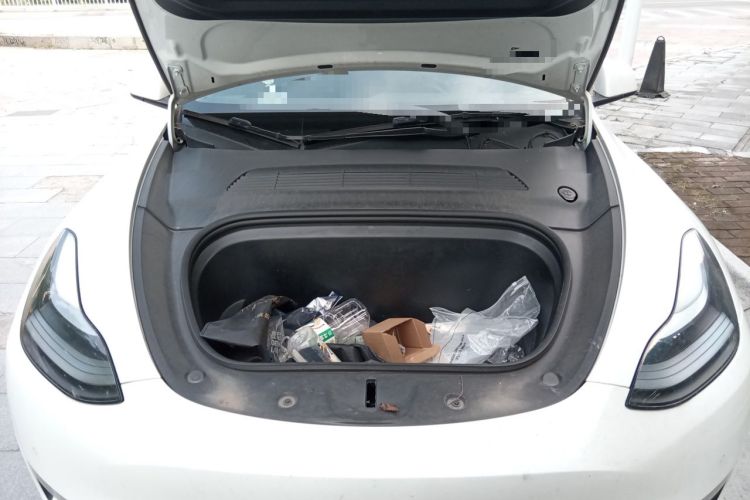 Used Tesla Model Y 2021 Standard Range Rear-Wheel Drive Version Engine Bay