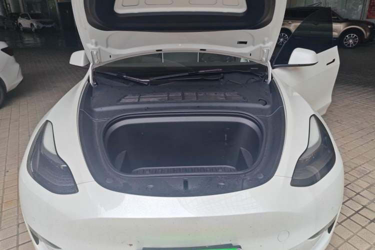 Used Tesla Model Y 2021 Standard Range Rear-Wheel Drive Version Engine Bay