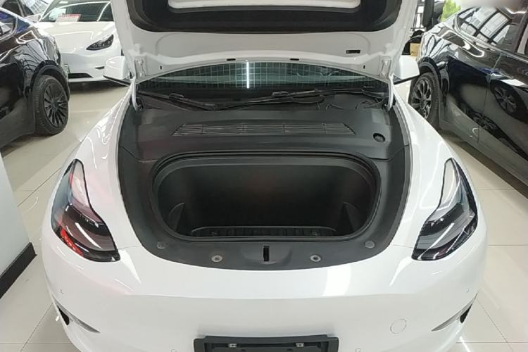 Used Tesla Model Y 2021 Standard Range Rear-Wheel Drive Version Engine Bay