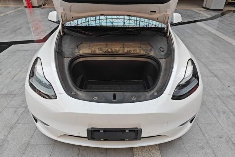 Used Tesla Model Y 2021 Standard Range Rear-Wheel Drive Version Engine Bay