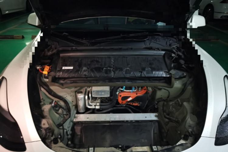 Used Tesla Model Y 2021 Standard Range Rear-Wheel Drive Version Engine Bay