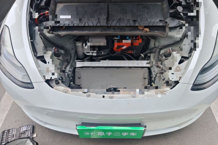 Used Tesla Model Y 2021 Standard Range Rear-Wheel Drive Version Engine Bay