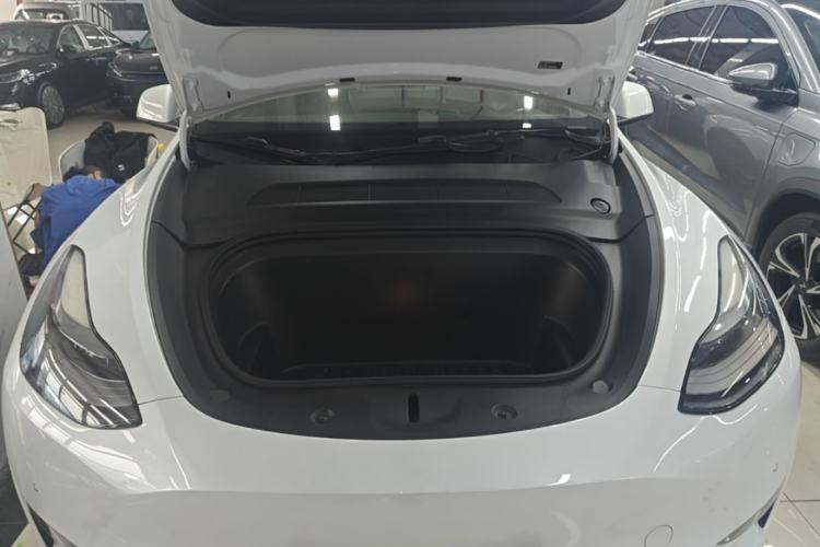 Used Tesla Model Y 2021 Long-Range All-Wheel-Drive Version Engine Bay