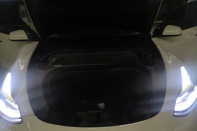 Used Tesla Model Y 2021 Standard Range Rear-Wheel Drive Version Engine Bay