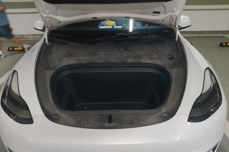 Used Tesla Model Y 2021 Standard Range Rear-Wheel Drive Version Engine Bay