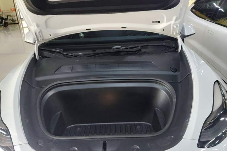 Used Tesla Model Y 2021 Long-Range All-Wheel-Drive Version Engine Bay