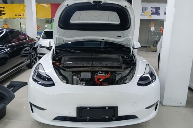 Used Tesla Model Y 2021 Standard Range Rear-Wheel Drive Version Engine Bay