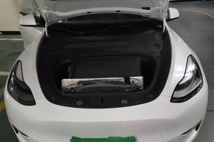 Used Tesla Model Y 2021 Standard Range Rear-Wheel Drive Version Engine Bay