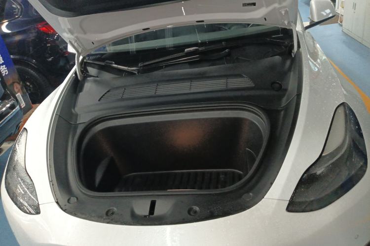 Used Tesla Model Y 2021 Long-Range All-Wheel-Drive Version Engine Bay