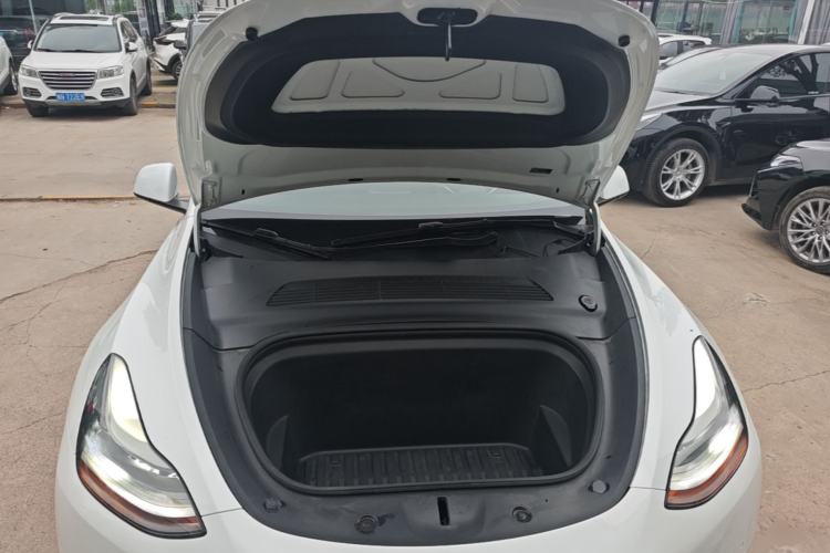Used Tesla Model Y 2021 Long-Range All-Wheel-Drive Version Engine Bay