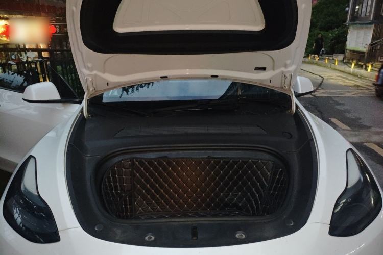 Used Tesla Model Y 2021 Long-Range All-Wheel-Drive Version Engine Bay