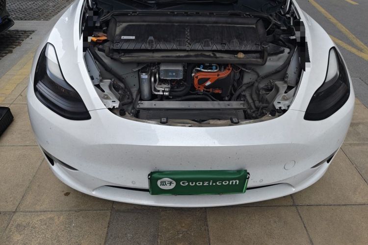 Used Tesla Model Y 2021 Standard Range Rear-Wheel Drive Version Engine Bay