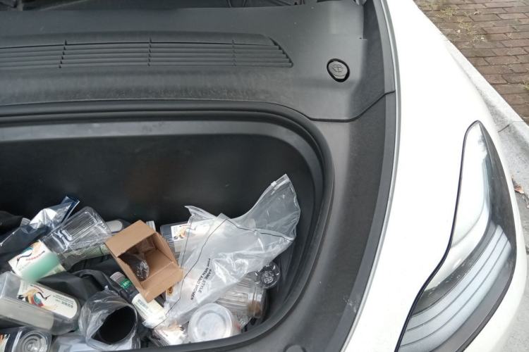 Used Tesla Model Y 2021 Standard Range Rear-Wheel Drive Version Engine Bay Left