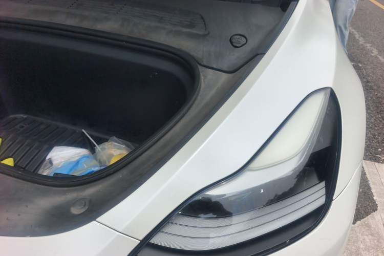 Used Tesla Model Y 2021 Standard Range Rear-Wheel Drive Version Engine Bay Left