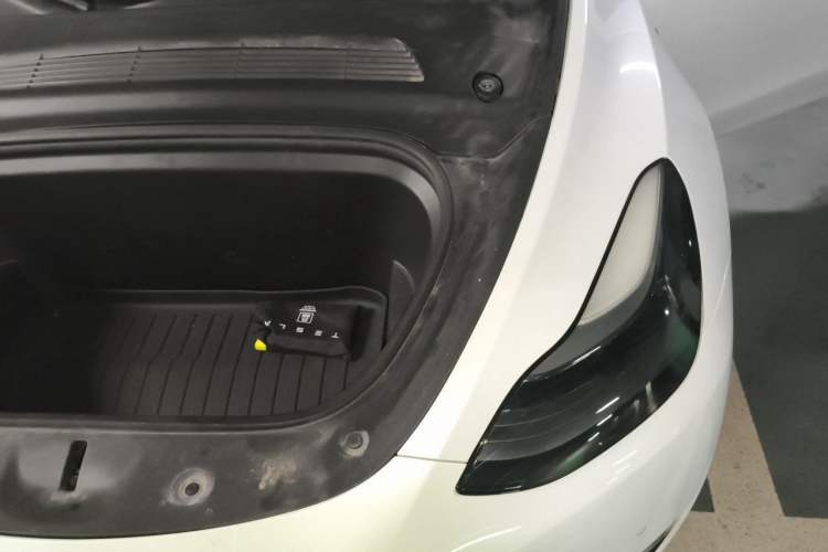 Used Tesla Model Y 2021 Standard Range Rear-Wheel Drive Version Engine Bay Left