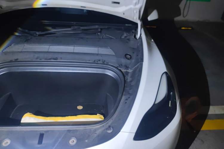 Used Tesla Model Y 2021 Standard Range Rear-Wheel Drive Version Engine Bay Left