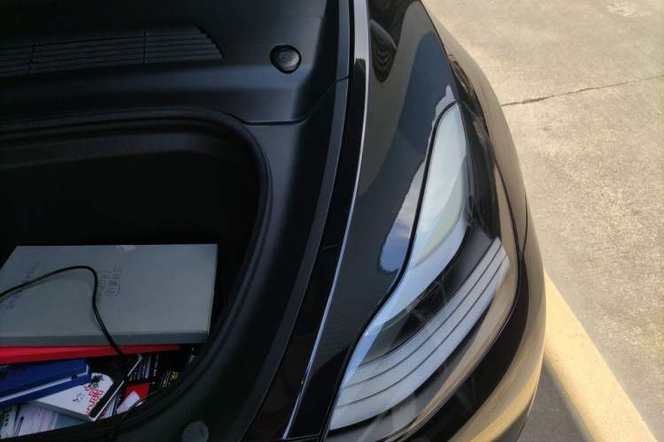 Used Tesla Model Y 2021 Standard Range Rear-Wheel Drive Version Engine Bay Left