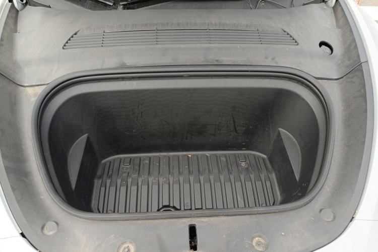 Used Tesla Model Y 2021 Long-Range All-Wheel-Drive Version 3D7 Engine Bay