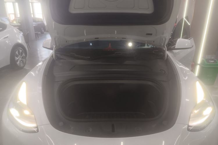 Used Tesla Model Y 2021 Standard Range Rear-Wheel Drive Version Engine Bay