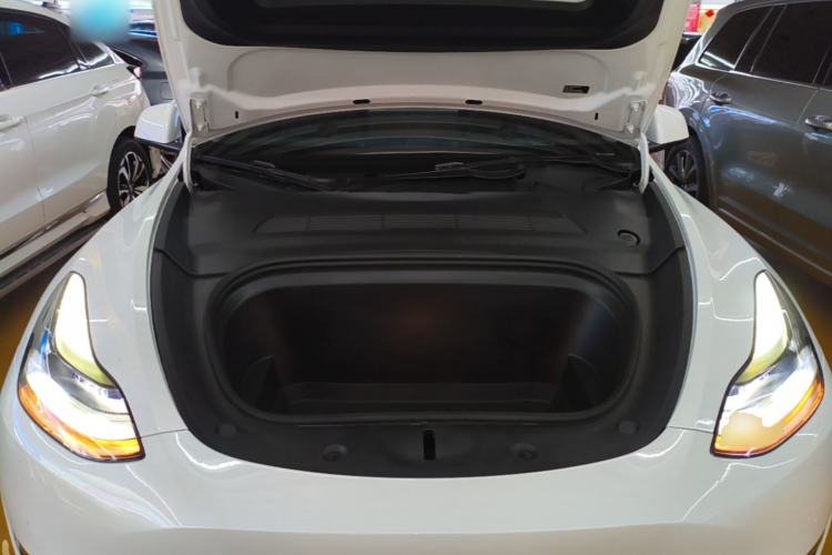 Used Tesla Model Y 2021 Long-Range All-Wheel-Drive Version Engine Bay
