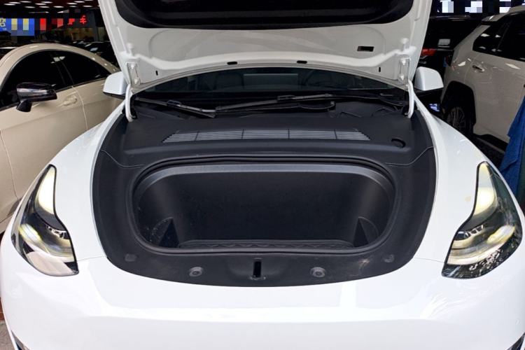 Used Tesla Model Y 2021 Standard Range Rear-Wheel Drive Version Engine Bay