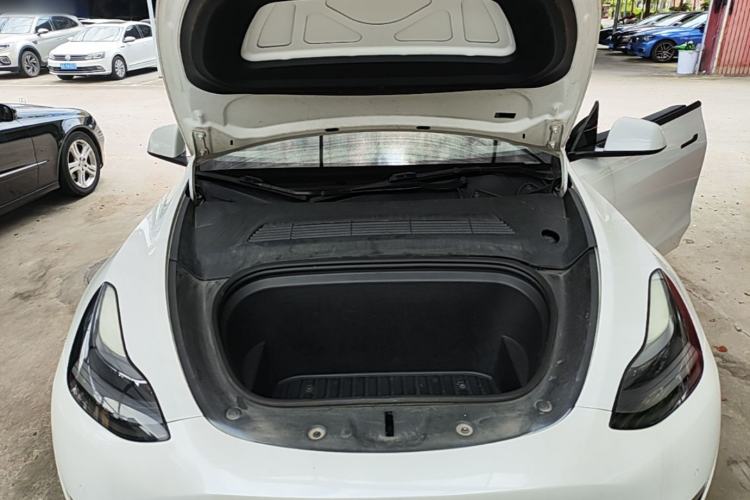 Used Tesla Model Y 2021 Standard Range Rear-Wheel Drive Version Engine Bay