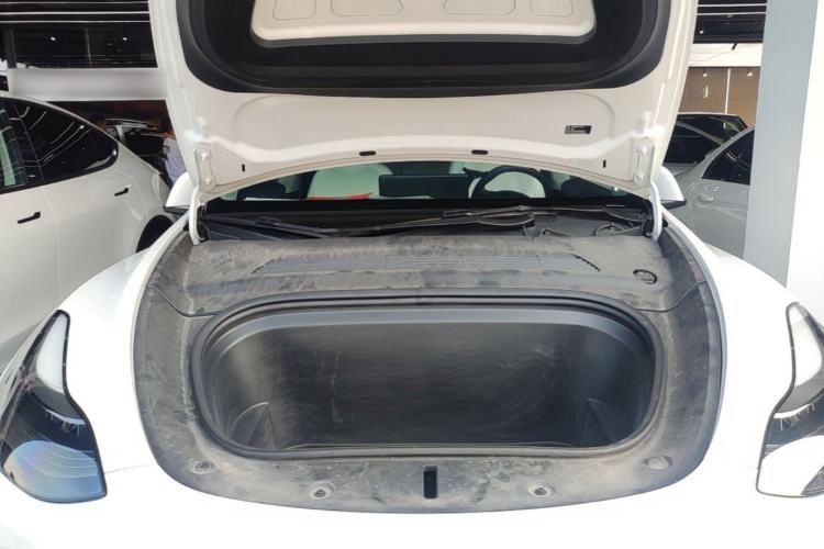 Used Tesla Model Y 2021 Long-Range All-Wheel-Drive Version 3D7 Engine Bay