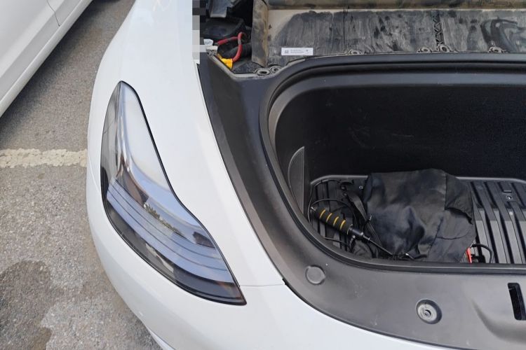 Used Tesla Model Y 2021 Standard Range Rear-Wheel Drive Version Engine Bay Right