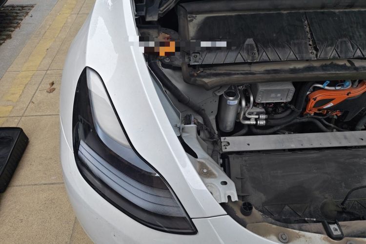 Used Tesla Model Y 2021 Standard Range Rear-Wheel Drive Version Engine Bay Right