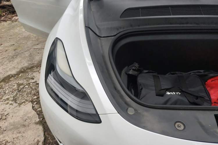 Used Tesla Model Y 2021 Standard Range Rear-Wheel Drive Version Engine Bay Right