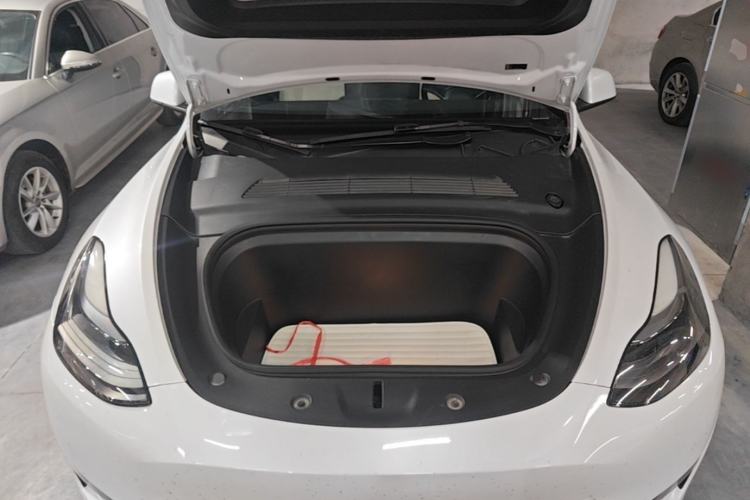 Used Tesla Model Y 2021 Standard Range Rear-Wheel Drive Version Engine Bay
