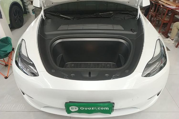 Used Tesla Model Y 2021 Long-Range All-Wheel-Drive Version Engine Bay