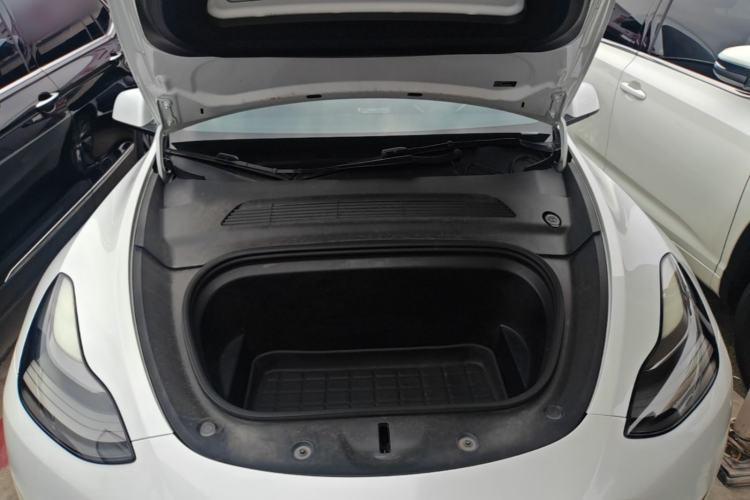 Used Tesla Model Y 2021 Long-Range All-Wheel-Drive Version 3D7 Engine Bay