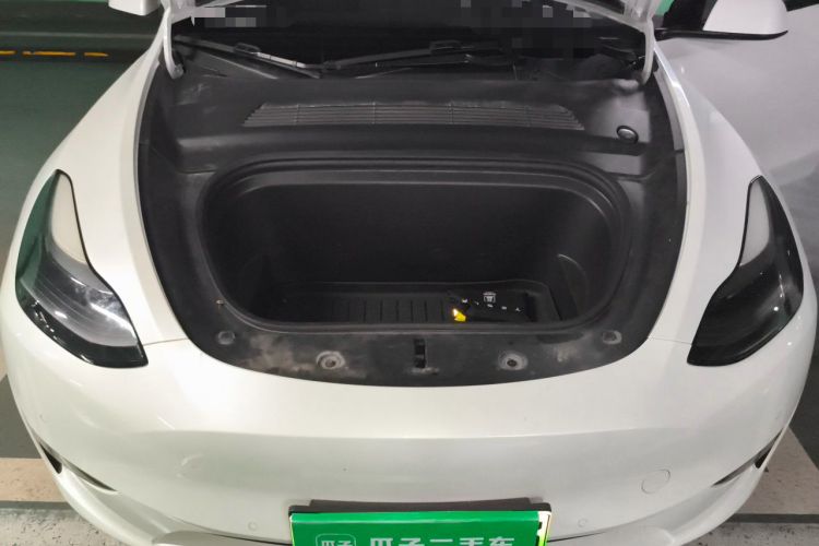 Used Tesla Model Y 2021 Standard Range Rear-Wheel Drive Version Engine Bay