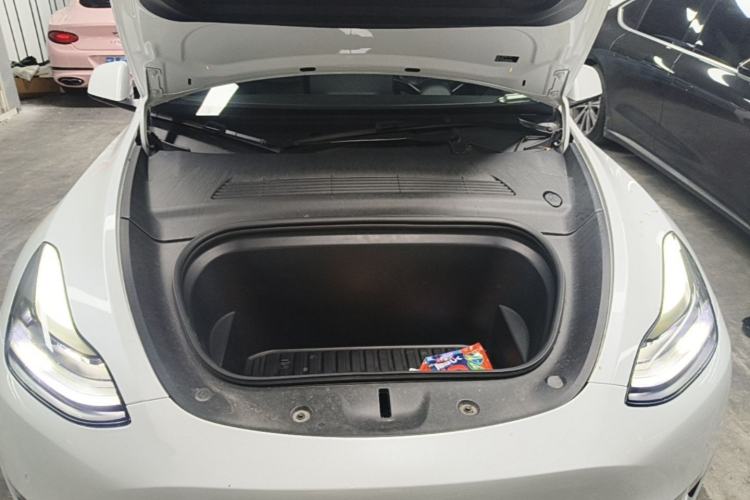 Used Tesla Model Y 2021 Long-Range All-Wheel-Drive Version Engine Bay