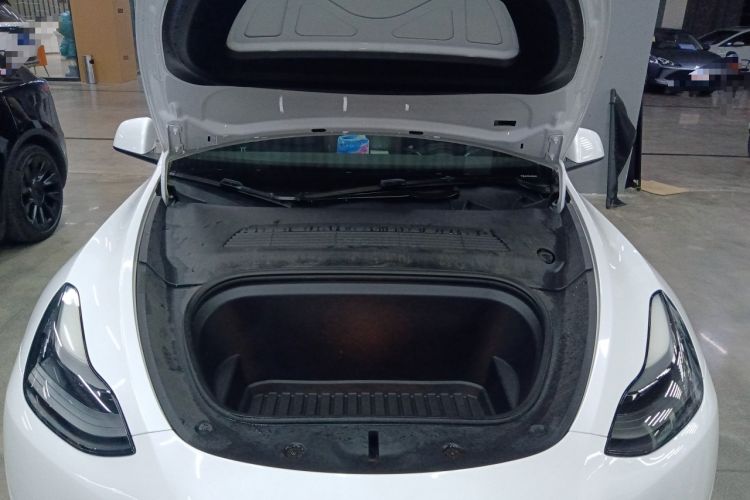 Used Tesla Model Y 2021 Standard Range Rear-Wheel Drive Version Engine Bay
